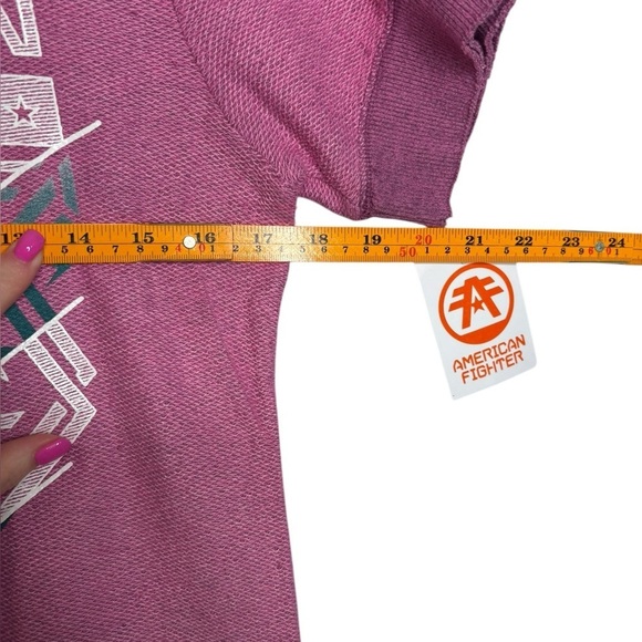 NWT AMERICAN FIGHTER Women's T-Shirt GLADBROOK Athletic Pink Size Medium - Picture 9 of 12